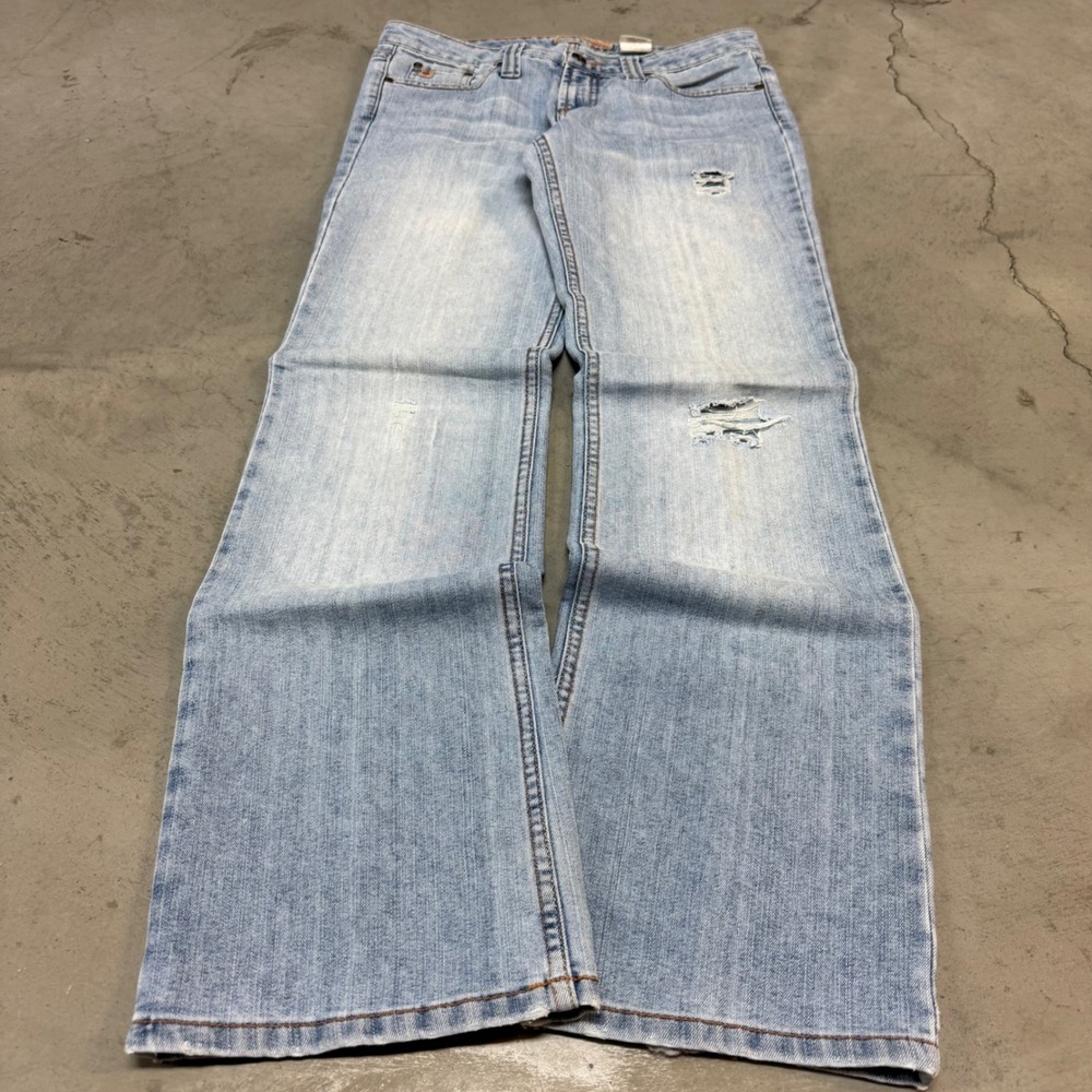 Vintage y2k Baggy Women's Flared Denim Jeans